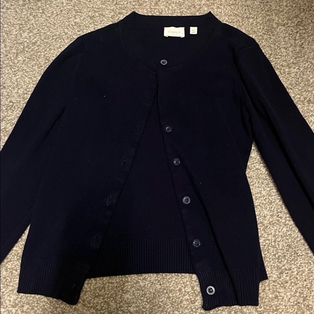 Cyrus Navy Blue Cardigan